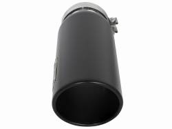 aFe Power - aFe Power 5" IN/6" OUT Bolt-On Matte Black Stainless Exhaust Tip; 49T50601-B161 - Image 2