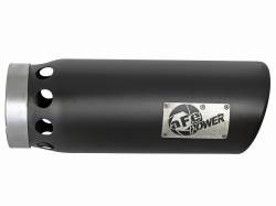aFe Power - aFe Power 5" IN/6" OUT Bolt-On Matte Black Stainless Exhaust Tip; 49T50601-B161 - Image 3