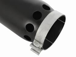 aFe Power - aFe Power 5" IN/6" OUT Bolt-On Matte Black Stainless Exhaust Tip; 49T50601-B161 - Image 4