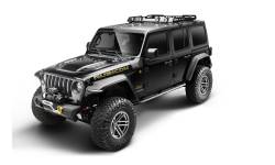Bushwacker - Bushwacker Hyperform Flat Style Fender Flares-Black, for Jeep JL; 11950-07 - Image 1