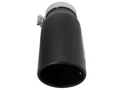 aFe Power - aFe Power 3.5" IN/4.5" OUT Bolt-On Matte Black SS Exhaust Tips; 49T35456-B12 - Image 3