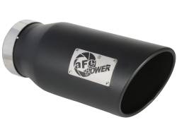 aFe Power - aFe Power 5" IN/7" OUT Bolt-On Matte Black Stainless Exhaust Tip; 49T50701-B15 - Image 1