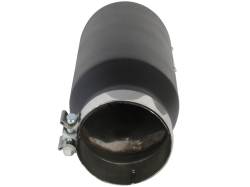 aFe Power - aFe Power 5" IN/7" OUT Bolt-On Matte Black Stainless Exhaust Tip; 49T50701-B15 - Image 4