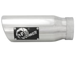 aFe Power - aFe Power 3.5" IN/4.5" OUT Bolt-On Polished Stainless Exhaust Tips; 49T35456-P12 - Image 2