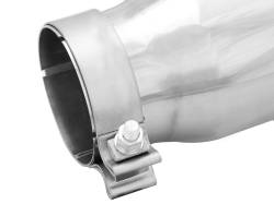 aFe Power - aFe Power 3.5" IN/4.5" OUT Bolt-On Polished Stainless Exhaust Tips; 49T35456-P12 - Image 4