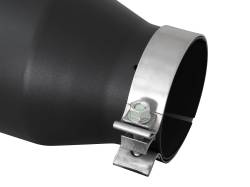 aFe Power - aFe Power 4" IN/6" OUT Bolt-On Matte Black Stainless Exhaust Tips; 49T40606-B15 - Image 4