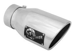 aFe Power - aFe Power 3" IN/4.5" OUT Bolt-On Polished Stainless Exhaust Tip; 49T30451-P09 - Image 1