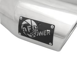 aFe Power - aFe Power 3" IN/4.5" OUT Bolt-On Polished Stainless Exhaust Tip; 49T30451-P09 - Image 5