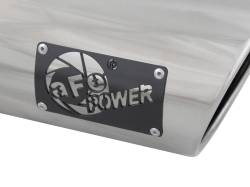 aFe Power - aFe Power 3" IN/4" OUT Bolt-On Polished Stainless Exhaust Tip; 49T30401-P09 - Image 5