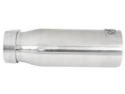 aFe Power - aFe Power 3" IN/4" OUT Bolt-On Polished Stainless Exhaust Tip; 49-92043-P - Image 2