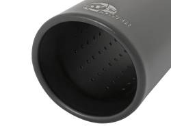 aFe Power - aFe Power 3" IN/4" OUT Bolt-On Matte Black Stainless Exhaust Tip; 49T30404-B121 - Image 2