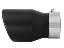 aFe Power - aFe Power 2.5" IN/3.5" OUT Bolt-On Matte Black SS Exhaust Tip; 49T25354-B06 - Image 2