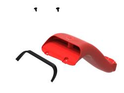 aFe Power - aFe Power Quantum Dynamic Cold Air Intake Scoop-Red; 53-10008SR - Image 2