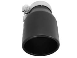 aFe Power - aFe Power 3" IN/4.5" OUT Bolt-On Matte Black Stainless Exhaust Tip; 49T30451-B09 - Image 3