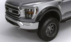Bushwacker - Bushwacker Forge Style Front/Rear Fender Flares-Black, Super Duty; 28314-08 - Image 2
