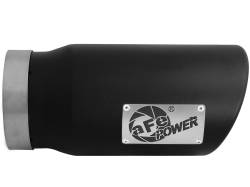 aFe Power - aFe Power 5" IN/6" OUT Bolt-On Matte Black Stainless Exhaust Tip; 49T50601-B12 - Image 2