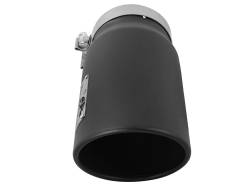 aFe Power - aFe Power 5" IN/6" OUT Bolt-On Matte Black Stainless Exhaust Tip; 49T50601-B12 - Image 3