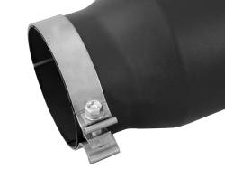 aFe Power - aFe Power 5" IN/7" OUT Bolt-On Matte Black Stainless Exhaust Tip; 49T50702-B15 - Image 4