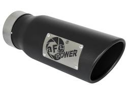 aFe Power - aFe Power 3.5" IN/4.5" OUT Bolt-On Matte Black SS Exhaust Tip; 49T35451-B12 - Image 1