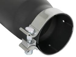 aFe Power - aFe Power 3.5" IN/4.5" OUT Bolt-On Matte Black SS Exhaust Tip; 49T35451-B12 - Image 4