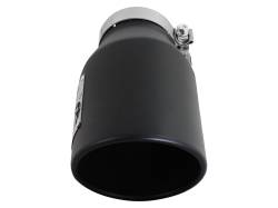 aFe Power - aFe Power 4" IN/6" OUT Bolt-On Matte Black Stainless Exhaust Tip; 49T40601-B12 - Image 3