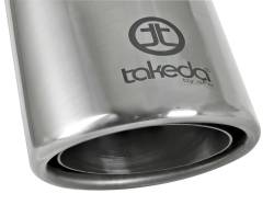 aFe Power - aFe Power 2.5" IN/4" OUT Bolt-On Polished Stainless Exhaust Tip; 49T25404-P08 - Image 5