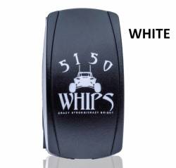 5150 Whips - 5150 Whips Waterproof Rocker Switch-White - Image 1