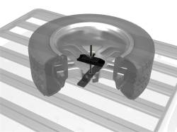 Front Runner - Front Runner Outfitters Roof Rack Spare Tire Mount Clamp Bracket; SWCL004 - Image 5