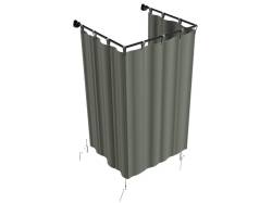 Front Runner - Front Runner Outfitters Roof Rack Mount Outdoor Shower Cubicle-Gray; RRAC178 - Image 1