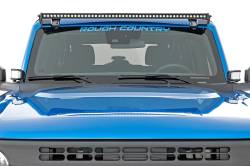 Rough Country Suspension Systems - Rough Country Black Series 50" Single Row DRL LED Light Bar, EACH; 70750BLDRL - Image 8