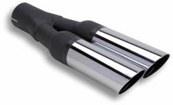 Flowtech - Flowtech 59905FLT Terminator Exhaust Tips Dual Outlet 2.25 in. - Image 1