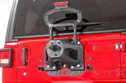 Rough Country Suspension Systems - Rough Country Spare Tire Mount Relocation Plate-Black, for Wrangler JL; 10526 - Image 3