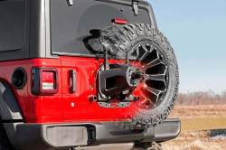 Rough Country Suspension Systems - Rough Country Spare Tire Mount Relocation Plate-Black, for Wrangler JL; 10526 - Image 4