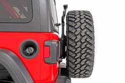 Rough Country Suspension Systems - Rough Country Spare Tire Mount Relocation Plate-Black, for Wrangler JL; 10526 - Image 5