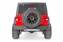 Rough Country Suspension Systems - Rough Country Spare Tire Mount Relocation Plate-Black, for Wrangler JL; 10526 - Image 6