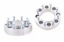 Rough Country Suspension Systems - Rough Country 2" 8x170 Aluminum Wheel Spacers-Pair, 03-24 Super Duty; 1094A - Image 1