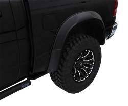 Bushwacker - Bushwacker DRT Style Front/Rear Fender Flares-Black, for Dodge Ram; 50934-02 - Image 4