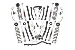 Rough Country Suspension Systems - Rough Country 6" Suspension Lift Kit, for 07-18 Wrangler JK 2dr 4WD; 68422 - Image 1