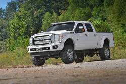 Rough Country Suspension Systems - Rough Country Upper Windshield 54" Light Bar Mounts, Ford Super Duty; 70516 - Image 4
