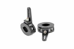 Rough Country Suspension Systems - Rough Country Universal LED Light Mount Clamp-Black, for 1"-1.5" Tube; 70170 - Image 1