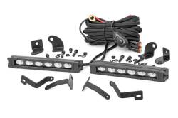 Rough Country Suspension Systems - Rough Country Bumper Mount Dual 6" LED Light Bar Kit, 19-24 Ford Ranger; 70829 - Image 5