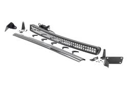 Rough Country Suspension Systems - Rough Country Bumper Mount 40" LED Light Bar Kit, for 10-18 Ram HD; 70570B - Image 1