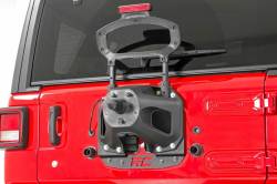 Rough Country Suspension Systems - Rough Country Spare Tire Mount Relocation Plate-Black, for Wrangler JL; 10529 - Image 3