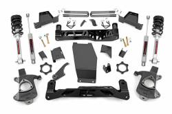 Rough Country Suspension Systems - Rough Country 6" Suspension Lift Kit, 14-18 Silverado/Sierra 1500 4WD; 22632 - Image 1