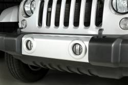 Rugged Ridge - Rugged Ridge 11231.13 Fog Light Euro Guards Black for Wrangler JK; - Image 2