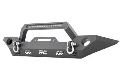 Rough Country Suspension Systems - Rough Country Heavy Duty Front Winch Bumper-Black, for Jeep JK/JL/JT; 10596 - Image 4