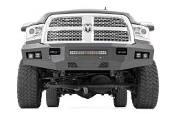 Rough Country Suspension Systems - Rough Country Heavy Duty Front Bumper-Black, for Ram 2500/3500; 10785 - Image 2