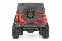 Rough Country Suspension Systems - Rough Country Tubular Rear Bumper-Black, for Wrangler JL; 10648 - Image 2