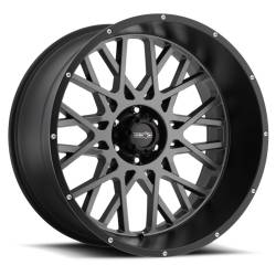 Vision Wheel - Vision Wheels 412 Rocker 22x12 5x5.5 -51mm Matte Gray/Black; 412-22285ABL-51 - Image 1