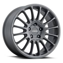Vision Wheel - Vision Wheels 477 Monaco 17x7 5x100 38mm Black Matte; 477-7744SB38 - Image 1